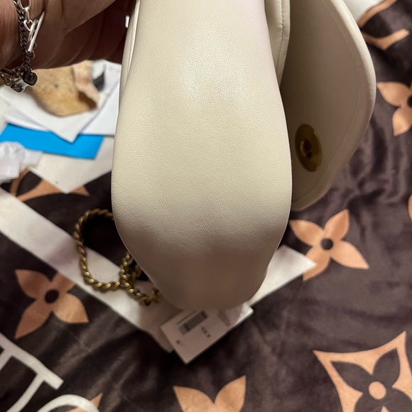 Coach NWT Chalk Quilted Madison Pillow Shoulder Bag - Picture 6 of 16